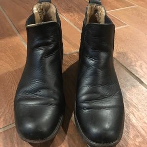 Frye: Black ankle boots